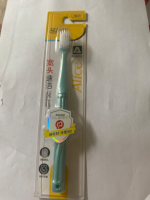 艾丽丝宽头速洁牙刷单包装